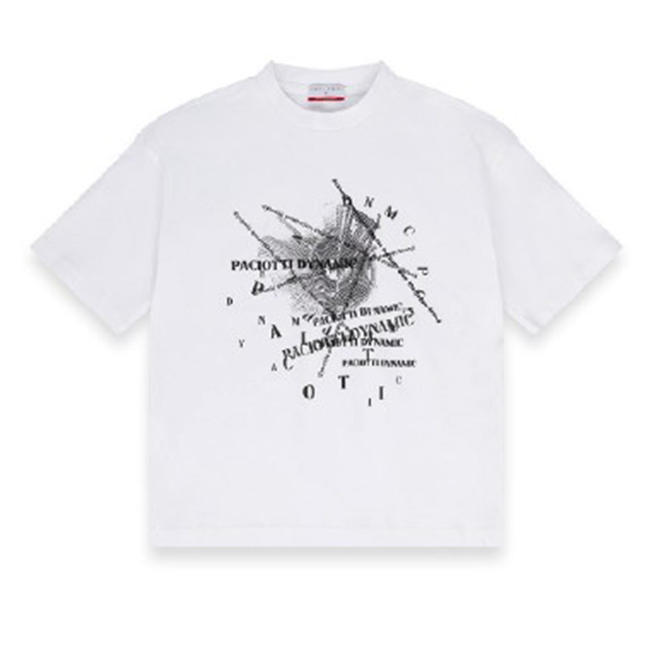 paciotti - T-SHIRT KORT ÄRM OVERSIZE