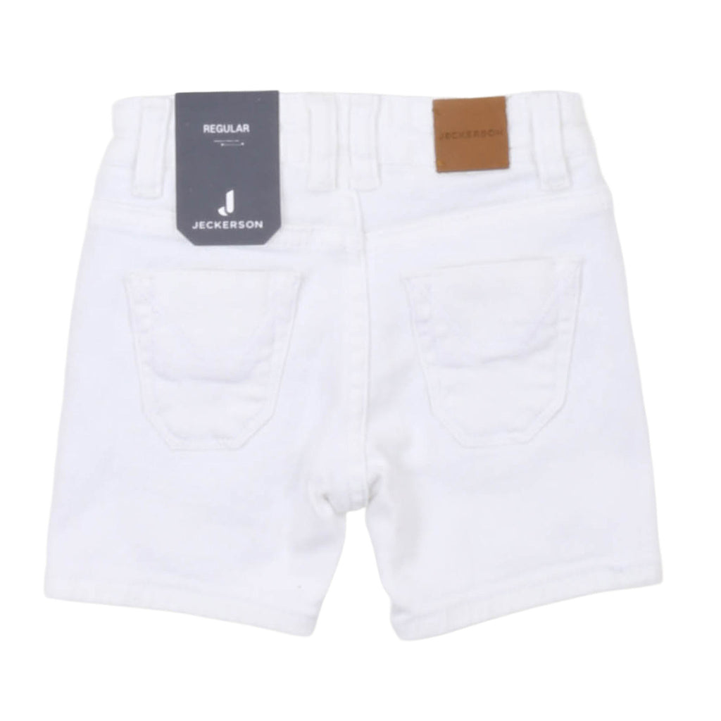 jeckerson - BERMUDA NEO EM GABARDINE 5 BOLSOS COM PATCH