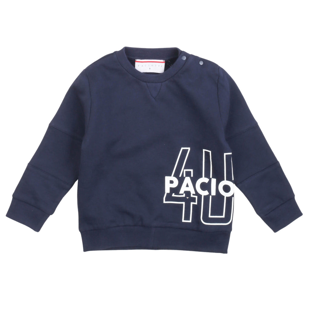 paciotti - COLLEGETRÖJA MED RUND HALS
