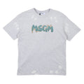 msgm - JERSEY T-SHIRT POJKE GRÅ MELERAD