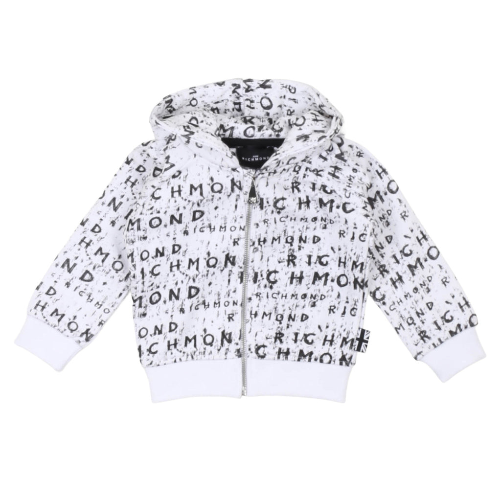 john richmond - SWEATSHIRT MED DRAGKEDJA GABBIS